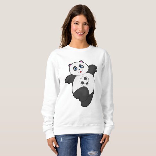 Panda in de sport trui (Voorkant volledig)