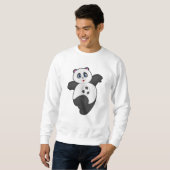 Panda in de sport trui (Voorkant volledig)