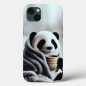 Panda in de winter Case-Mate iPhone case (Achterkant)