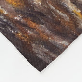 Panda in een boomschilderij fleece deken (Hoek)