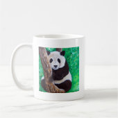 Panda in een boomschilderij koffiemok (Links)