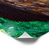 Panda in een boomschilderij poster (Hoek)