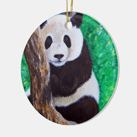 Panda in een Ornament van het Schilderen van de Bo (Links)