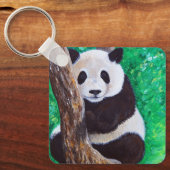 Panda in een Sleutelhanger voor het schilderen van (Voorkant)