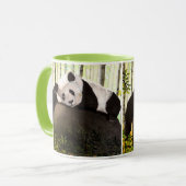 Panda in het bamboebos mok (Voorkant links)