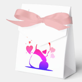 panda in pink bedankdoosjes