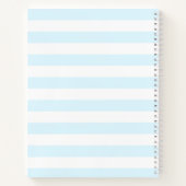 Panda in regenbooghete luchtballon notitieboek (Achterkant)