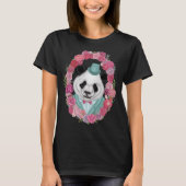 Panda in top-hoed t-shirt (Voorkant)