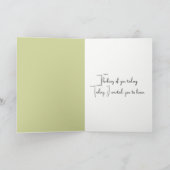 Panda In Tree Denken aan jou Kaart (Binnen)