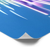 Panda in uniform en vuurwerk | AI Art Poster (Hoek)