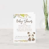 Panda Invitation (Voorkant)