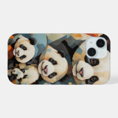 Panda iPhone 15 Case (Achterkant horizontaal)