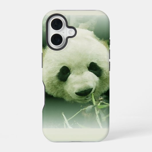 Panda iPhone 16 Hoesje (Achterkant)
