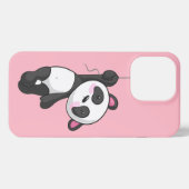 Panda iPhone Case Hoesje (Achterkant horizontaal)