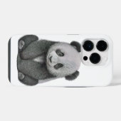 Panda Iphone Case Hoesje (Achterkant horizontaal)
