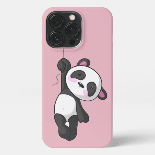 Panda iPhone Case iPhone Hoesje (Achterkant)
