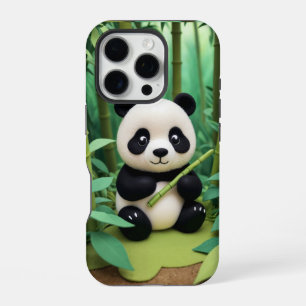Panda iPhone 16 Pro Hoesje
