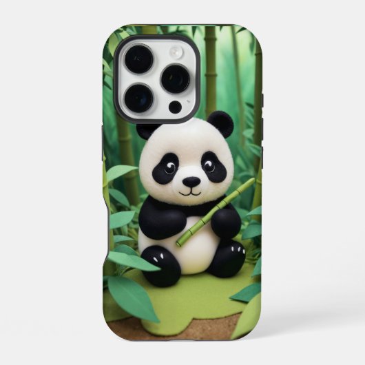 Panda iPhone Hoesje (Achterkant)