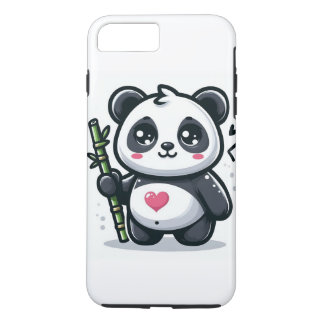 Panda iPhone Hülle iPhone 8/7 Plus Hoesje