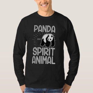 Panda is mijn geest Wilde Bossen Wildlife Nat T-shirt