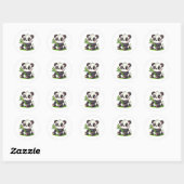 Panda | Ivaniby Ronde Sticker (Vel)