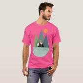 Panda Journey T-shirt (Voorkant volledig)