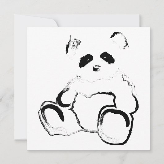 panda kaart (Voorkant)
