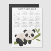 Panda, Kalenders panda 2023 (Voorkant / Achterkant)