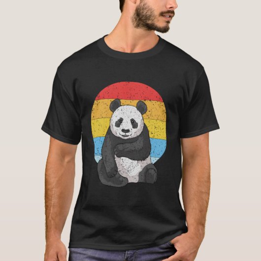Panda Kawaii Panda T-shirt (Voorkant)