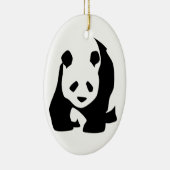 Panda Keramisch Ornament (Rechts)
