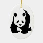 Panda Keramisch Ornament (Voorkant)
