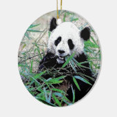 Panda Keramisch Ornament (Links)