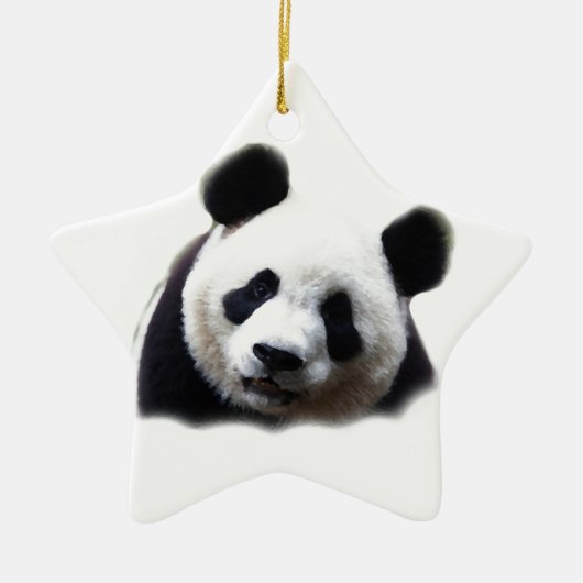 Panda Keramisch Ornament (Voorkant)
