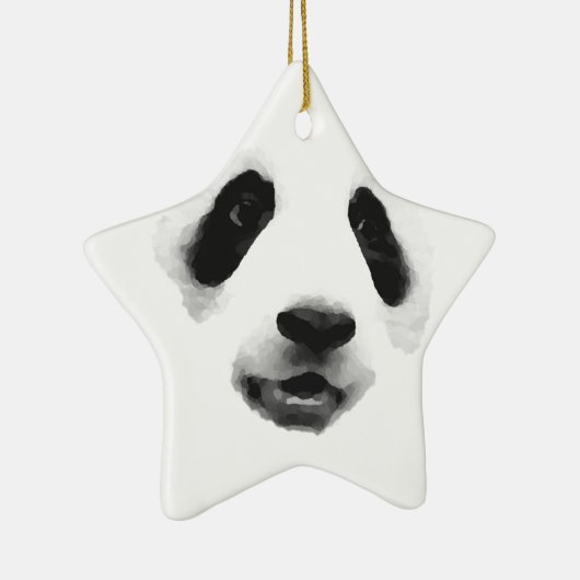 Panda Keramisch Ornament (Rechts)