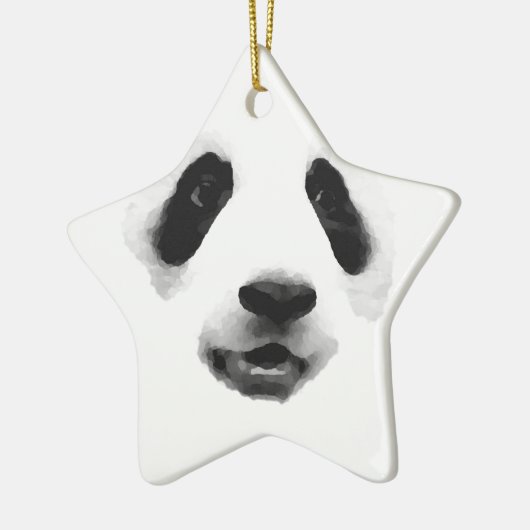 Panda Keramisch Ornament (Links)
