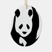 Panda Keramisch Ornament (Rechts)