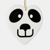 Panda Keramisch Ornament (Rechts)