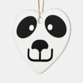Panda Keramisch Ornament (Links)
