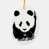 Panda Keramisch Ornament (Voorkant)