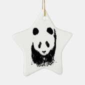Panda Keramisch Ornament (Rechts)