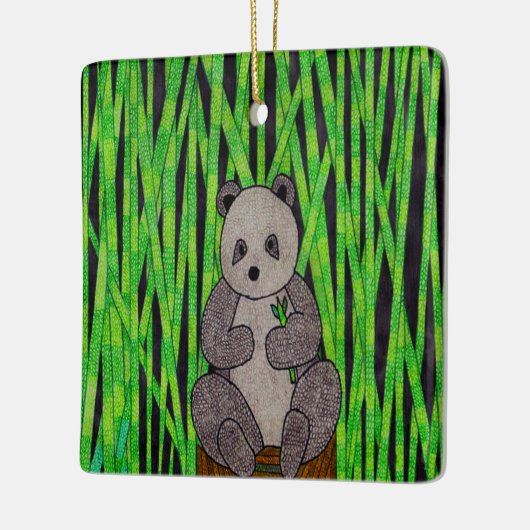 Panda - Keramisch Ornament (Links)