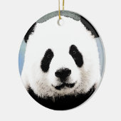 Panda Keramisch Ornament (Links)