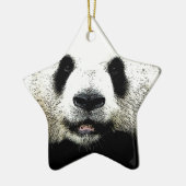 Panda Keramisch Ornament (Links)