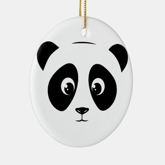 PANDA KERAMISCH ORNAMENT (Rechts)