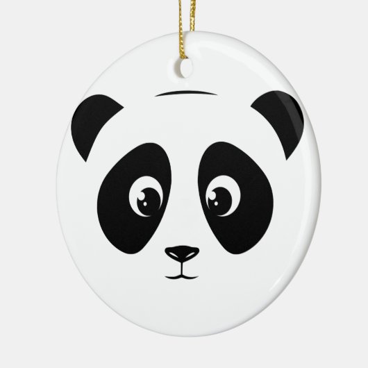 PANDA KERAMISCH ORNAMENT (Links)
