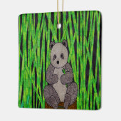 Panda - Keramische Versiering Keramisch Ornament (Links)