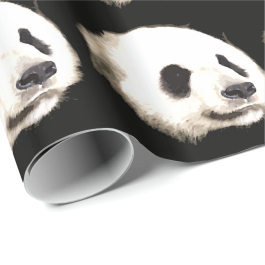  Panda kerst inpakpapier (Rol Hoek)