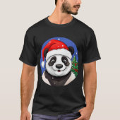 Panda Kerst T-Shirt (Voorkant)