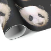 Panda Kerstcadeau Inpakpapier (Rol Hoek)