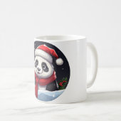 Panda Kerstmis Koffiemok (Voorkant rechts)
